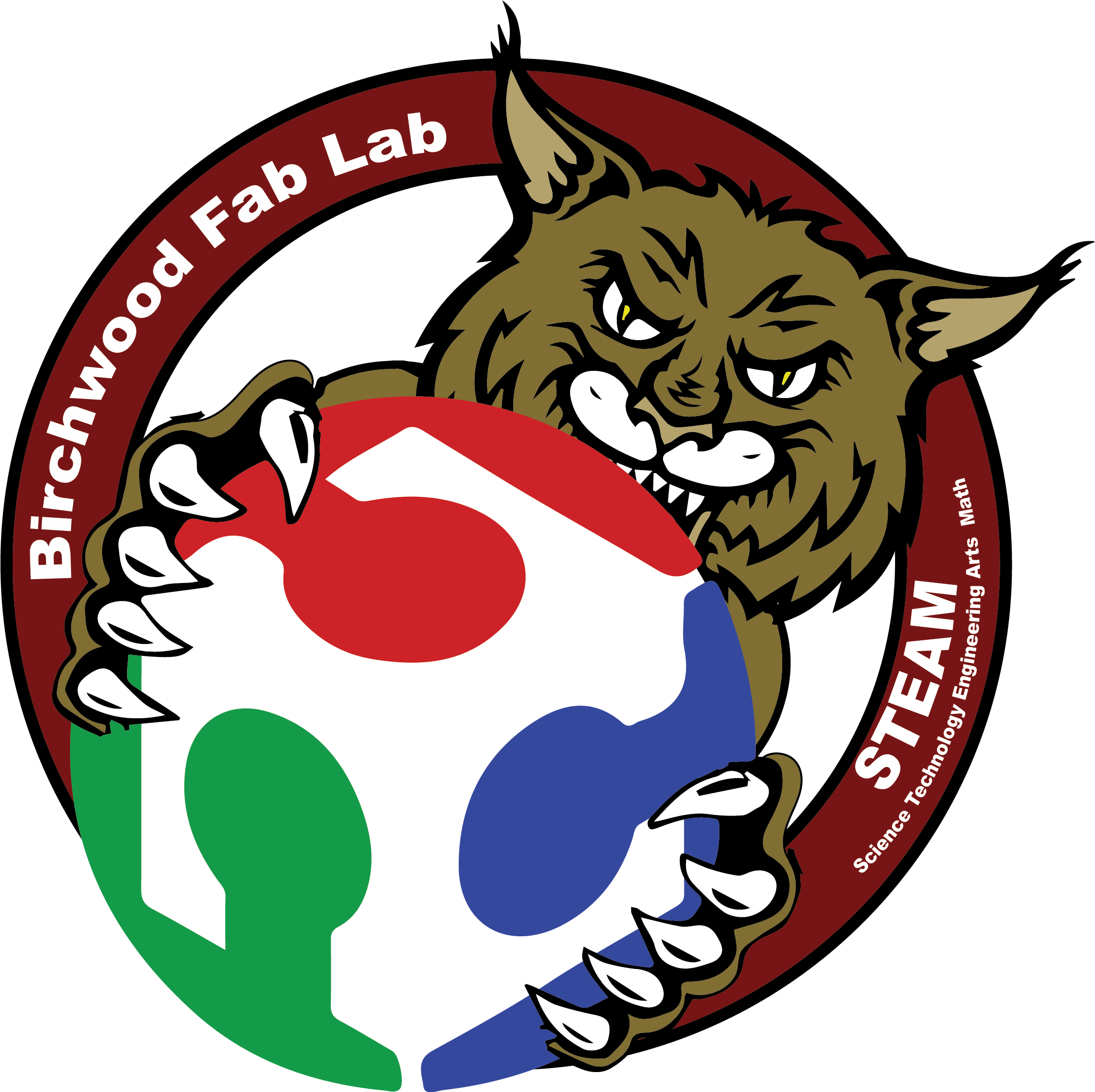 Bobcat Fab Lab Logo - Fab Lab (2460x2243)