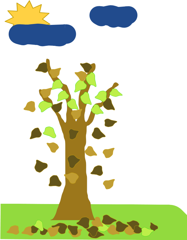 Maple Leaf Printable - Animated Fall Clip Art (683x800)