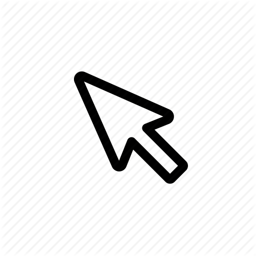 Mouse Pointer Icons Png - Cursor Arrow (512x512)