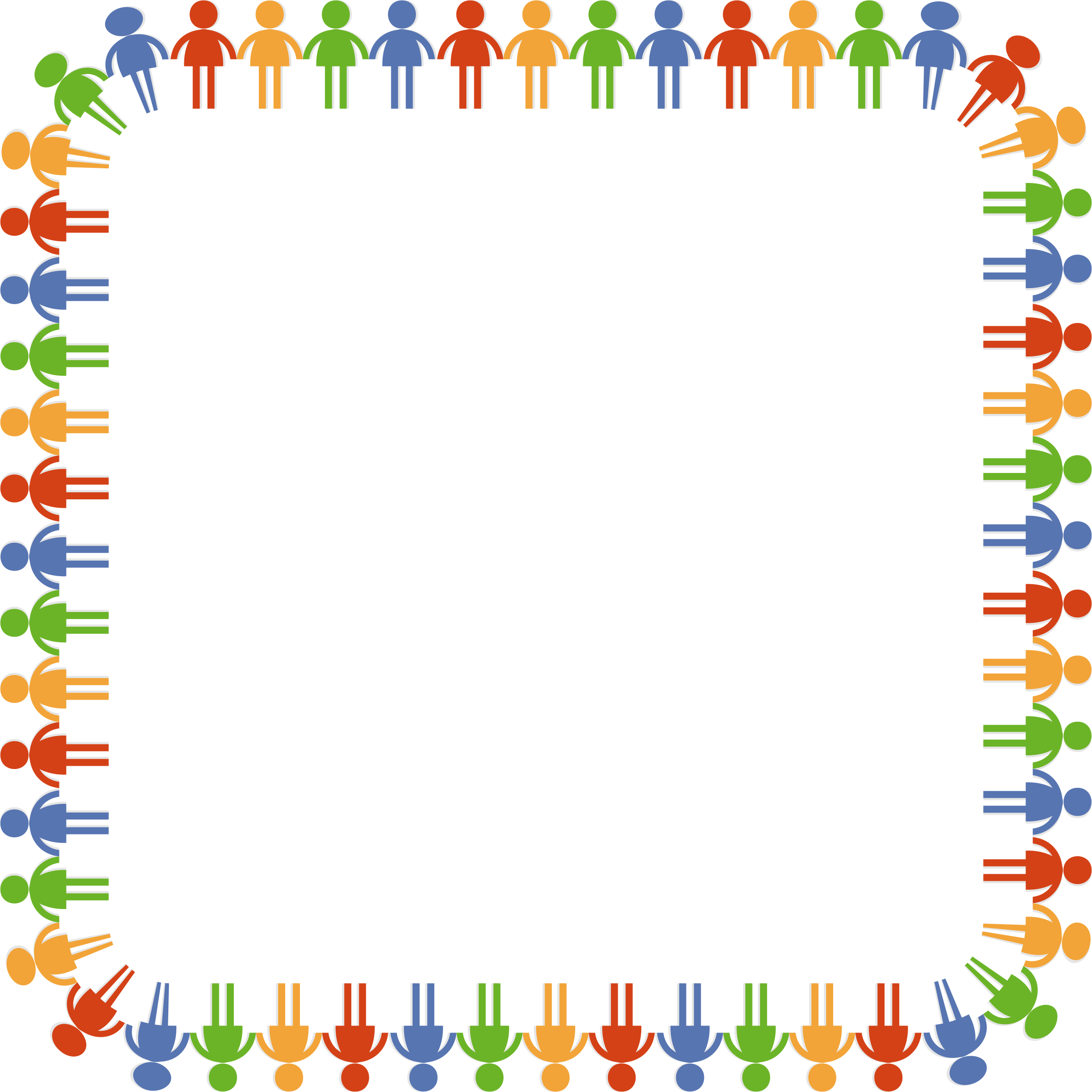Clipart - Flower Frame Border Hd (2316x2316)