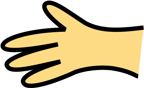 Hand2 - Hand Cartoon (513x318)