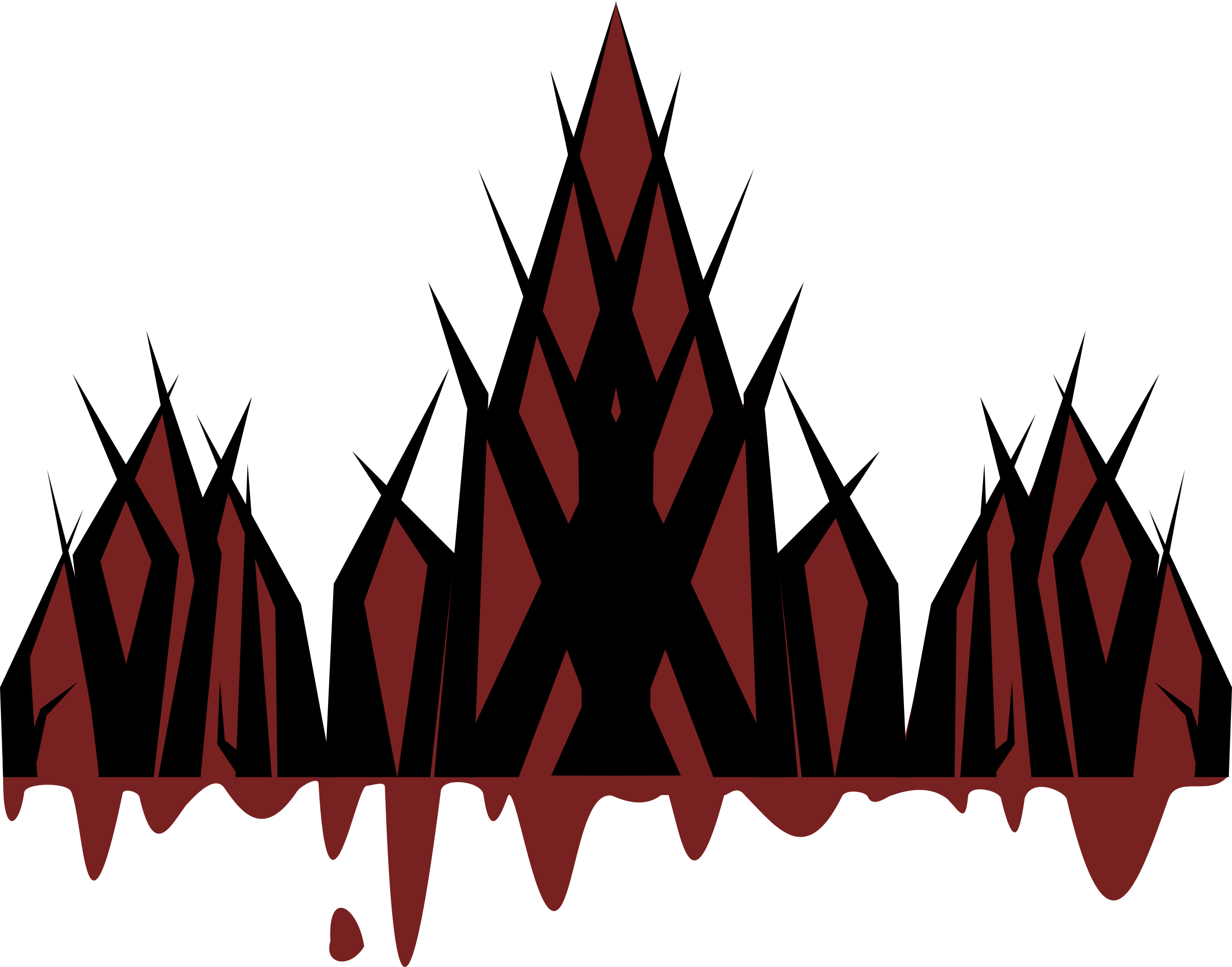 Big Image - Thorns Png (2400x1883)