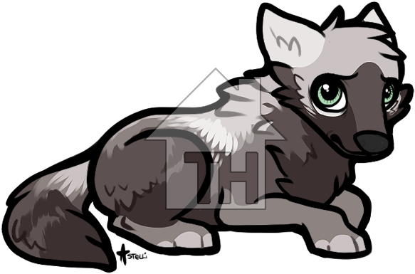 Gray Wolf $50's Gallery - Cartoon (630x410)