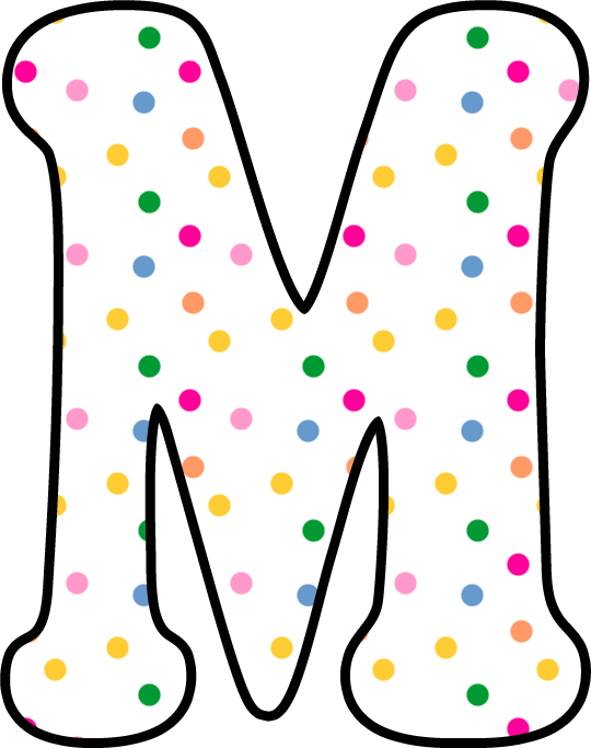 M - Alphabet (540x683)