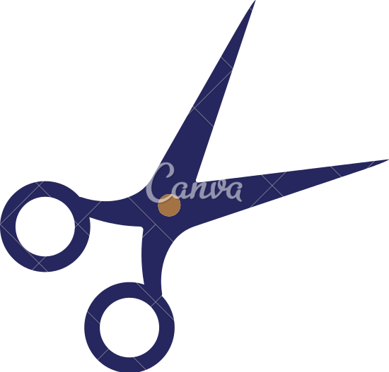 Scissors On Table - Scissors (550x527)
