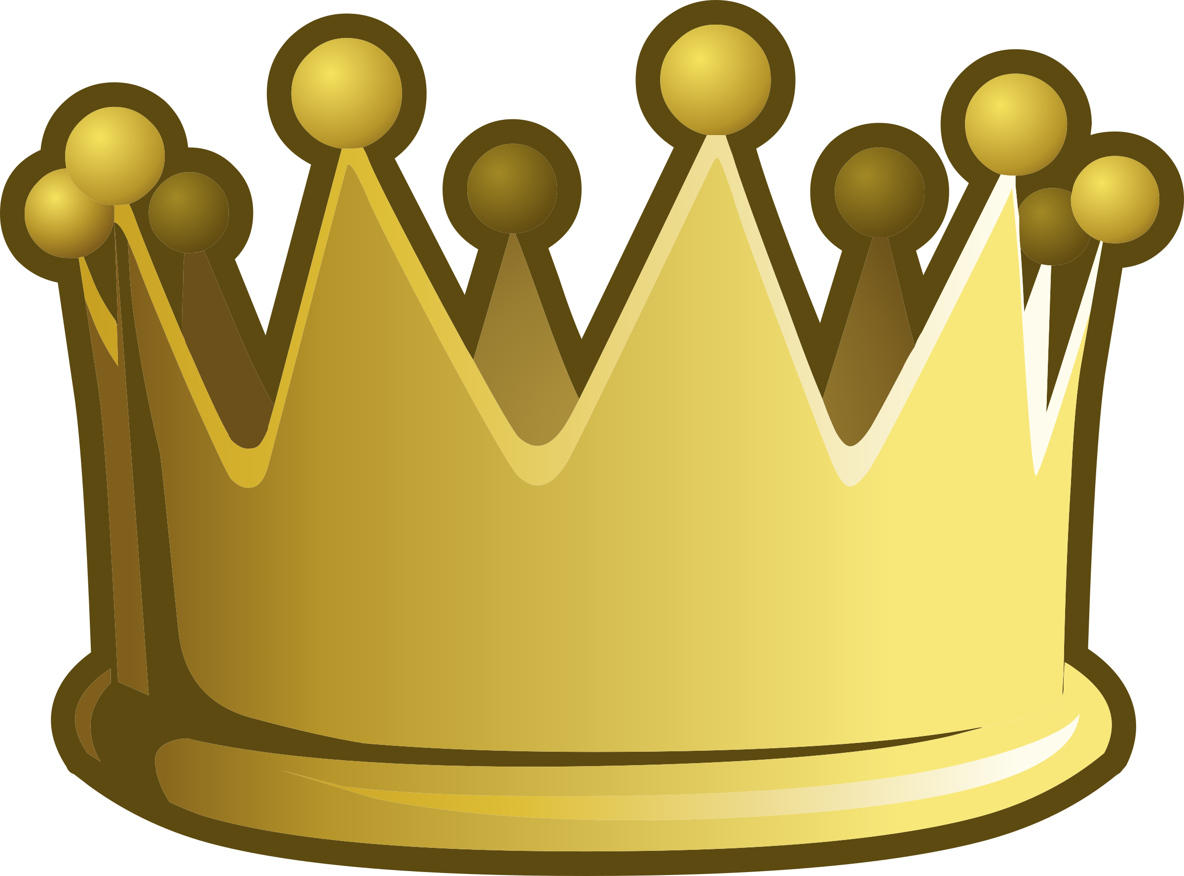 Game Crown - Crown Clipart (2400x1777)