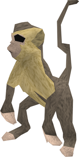 Baby Monkey Pet - Beige (274x541)
