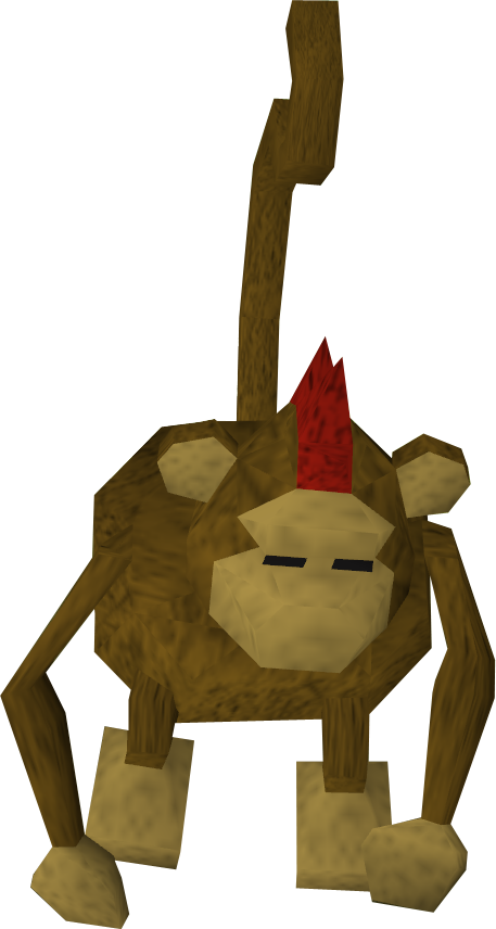 Karamja Monkeybaboon 4 Rs - Origami (457x856)