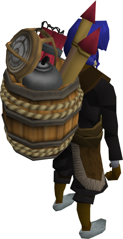 Explosive Barrel - Explosive Barrel (426x828)