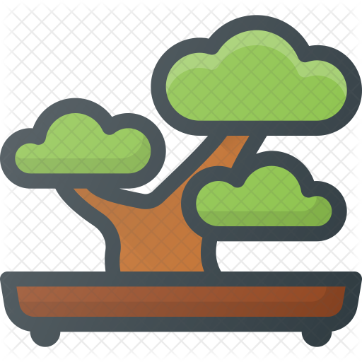Bonsai Tree Icon - Bonsai (512x512)