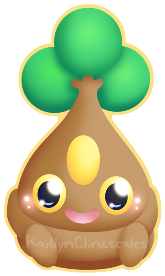 Bonsly By Clinkorz - Bonsly (600x600)