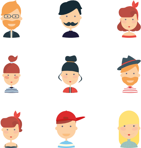 User Avatar Set - Avatar User (600x564)