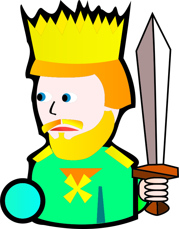 Once - King Clip Art (626x800)