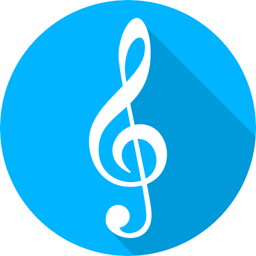 Lime Green Music Notes (512x512)