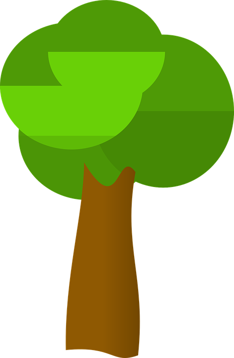 Cartoon Leaves - Tree (471x720)