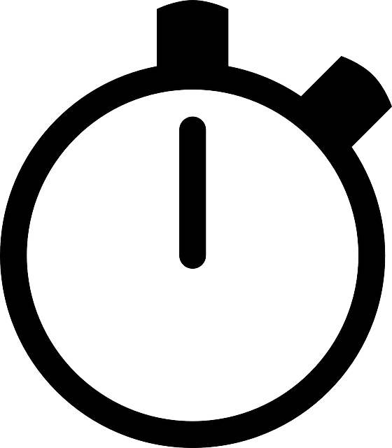 Black Icon, Stopwatch, Clock, Time, Black - Stopwatch Icon Vector (560x640)