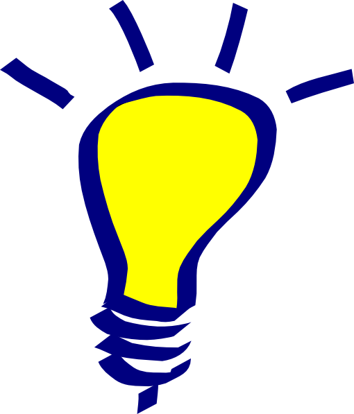 Solution Clipart Solution Hi - Light Bulb Clip Art (510x597)