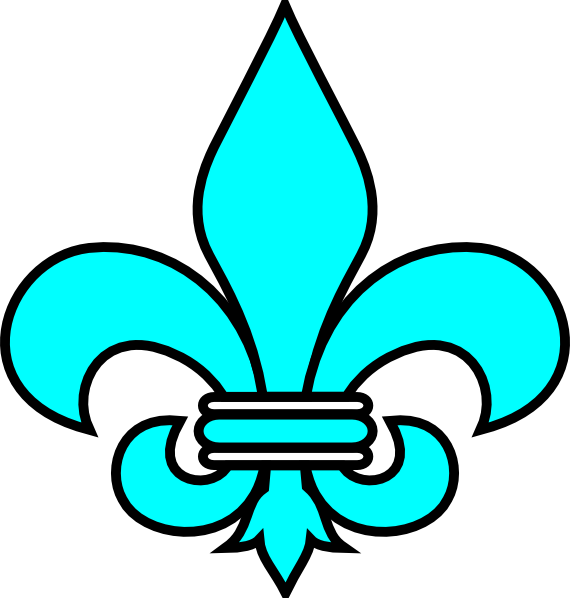 Fleur De Lis Clip Art (570x598)