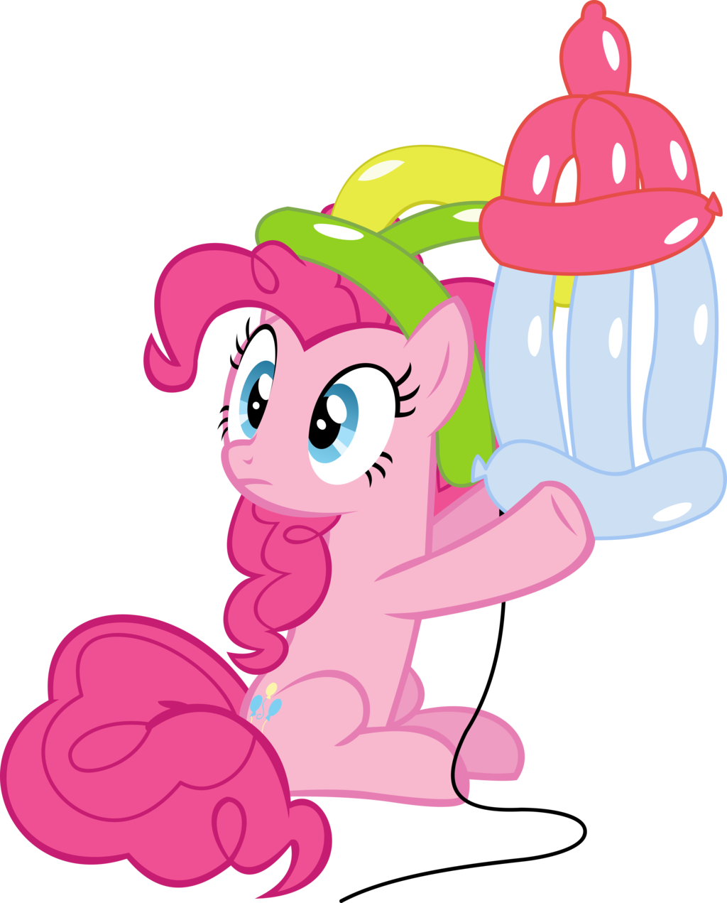 Pinkie Pie Vector - Comics (1024x1271)