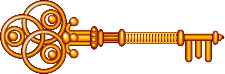 Key - Key With Transparent Background (762x253)