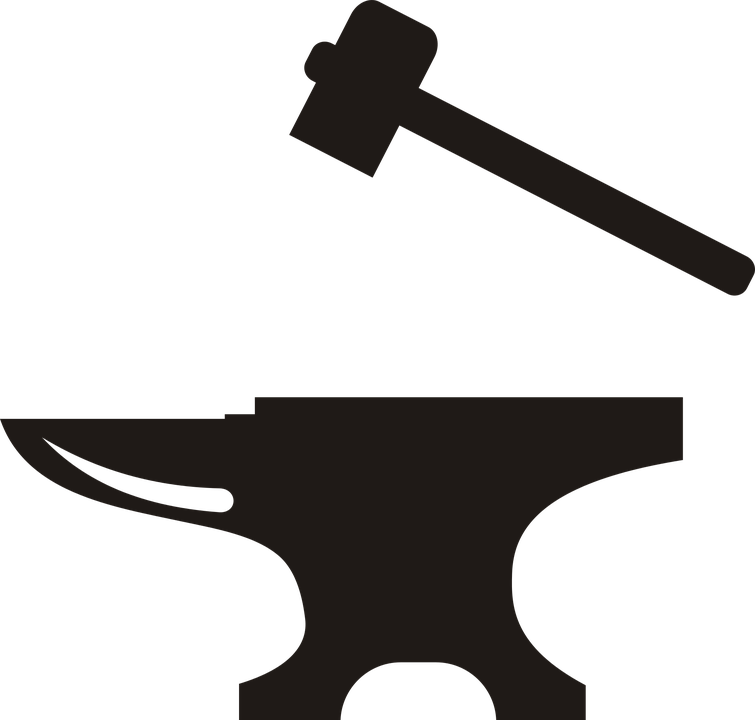 L'ancienne Forge - Transparent Anvil Clipart (755x720)