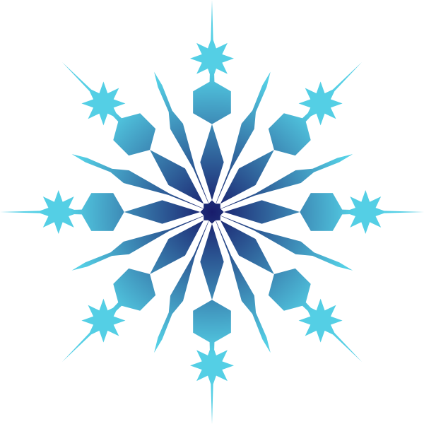 Pink Snowflakes (600x600)