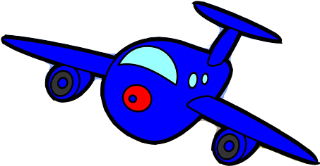 Airplane Cartoon (476x311)