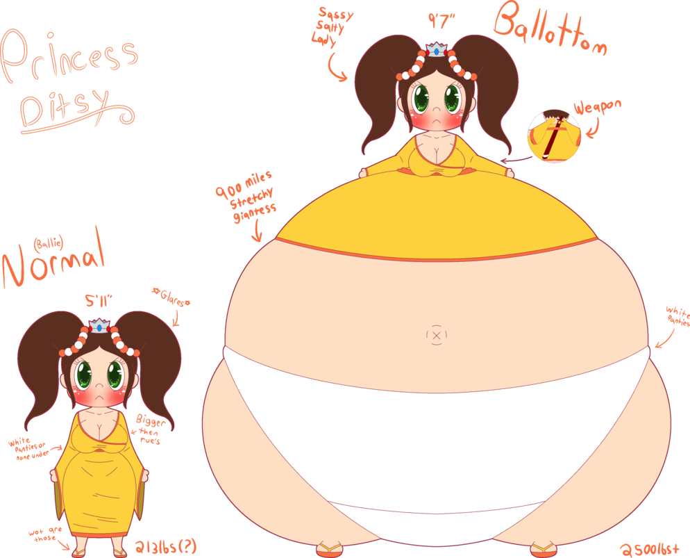 Princess Ditsy Updated Concept~ - Cartoon (994x803)