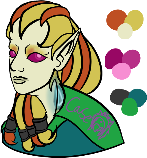 Prishaduin- Vld Oc Concept Thing Ish By Dragonbirbcase - Cartoon (600x600)
