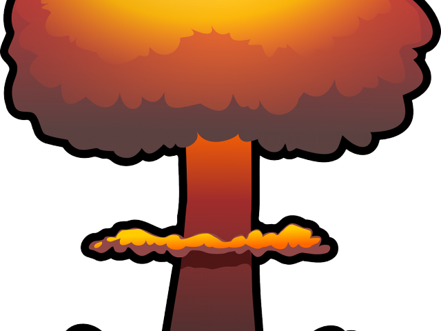 Nuclear War Cliparts - Explosion Clipart (640x480)