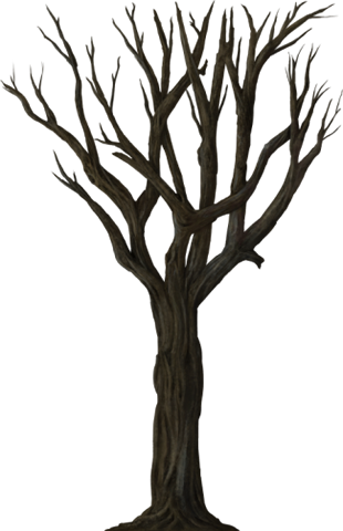 Tree-056 - Hallowen Png Transparent Tree (310x480)