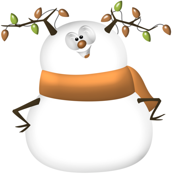 Bonhommes De Neiges - Mini (600x605)