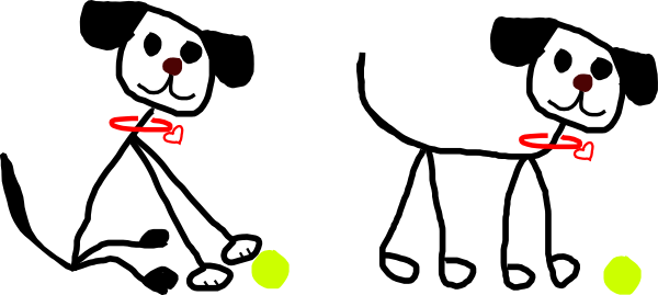Dog Stick Figures (600x269)