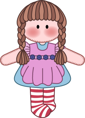 Fairies - Rag Doll Clip Art (295x411)