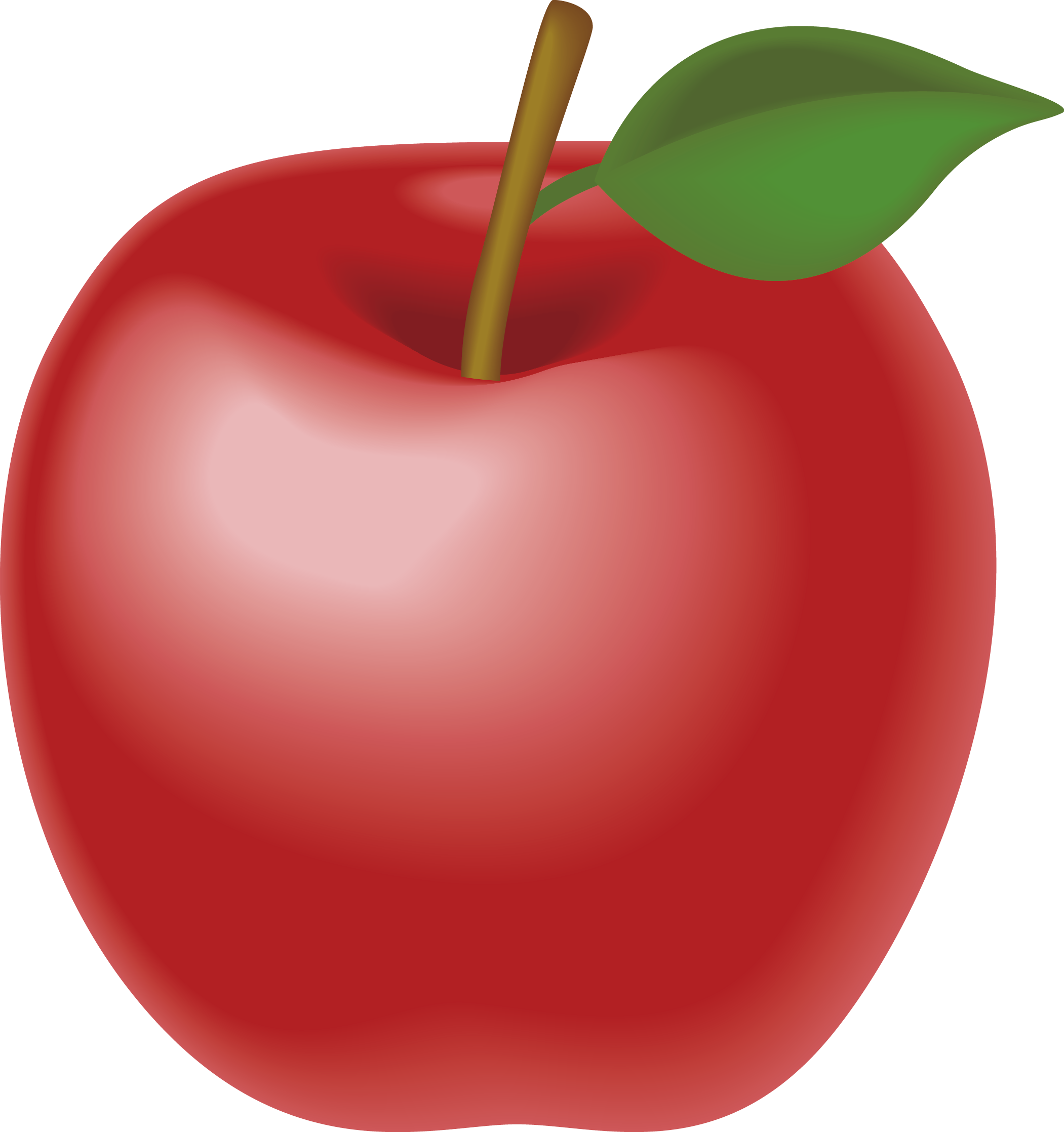 Apple Euclidean Vector Comics - Vector Graphics (2101x2236)