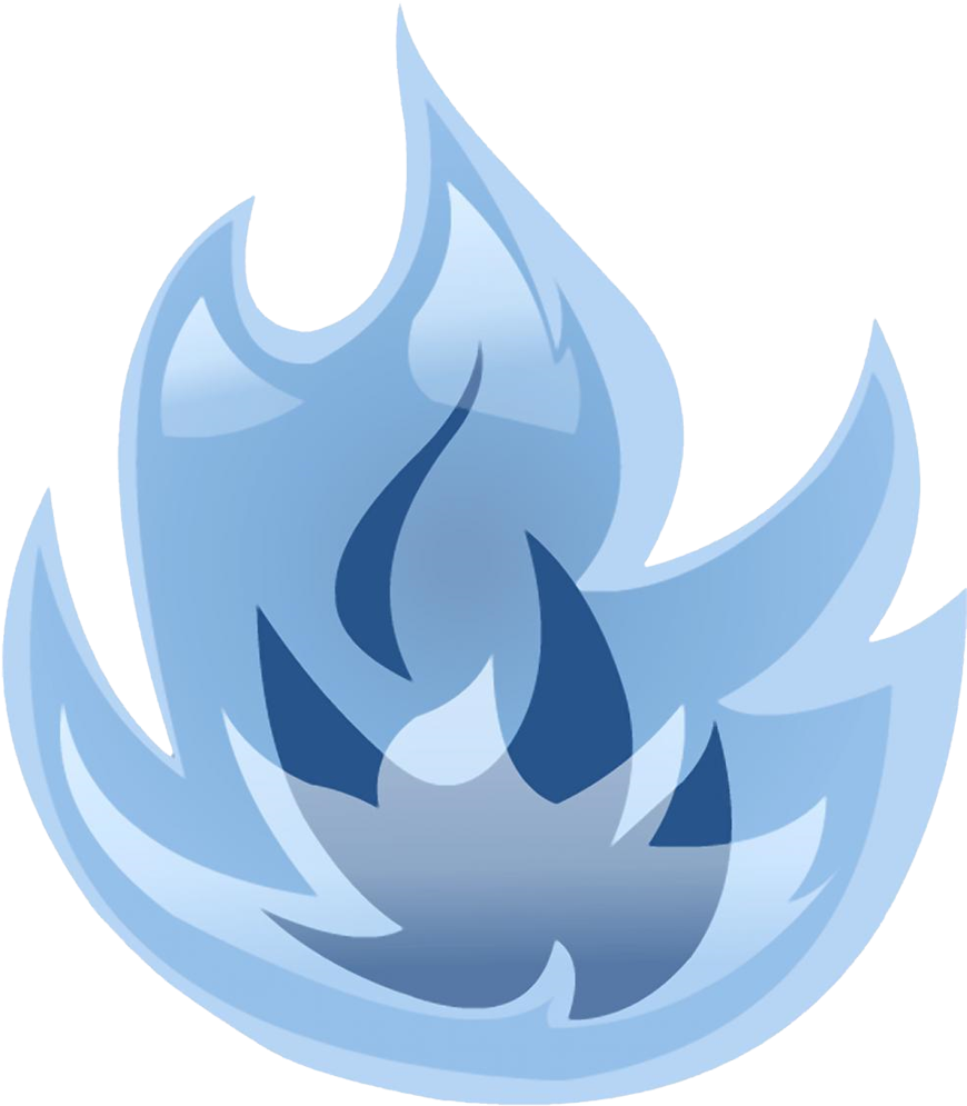 Blue Fire Clipart Transparent Background (1061x1061)