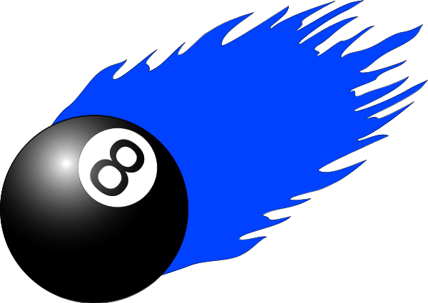 Pool - Flames Clip Art (600x425)