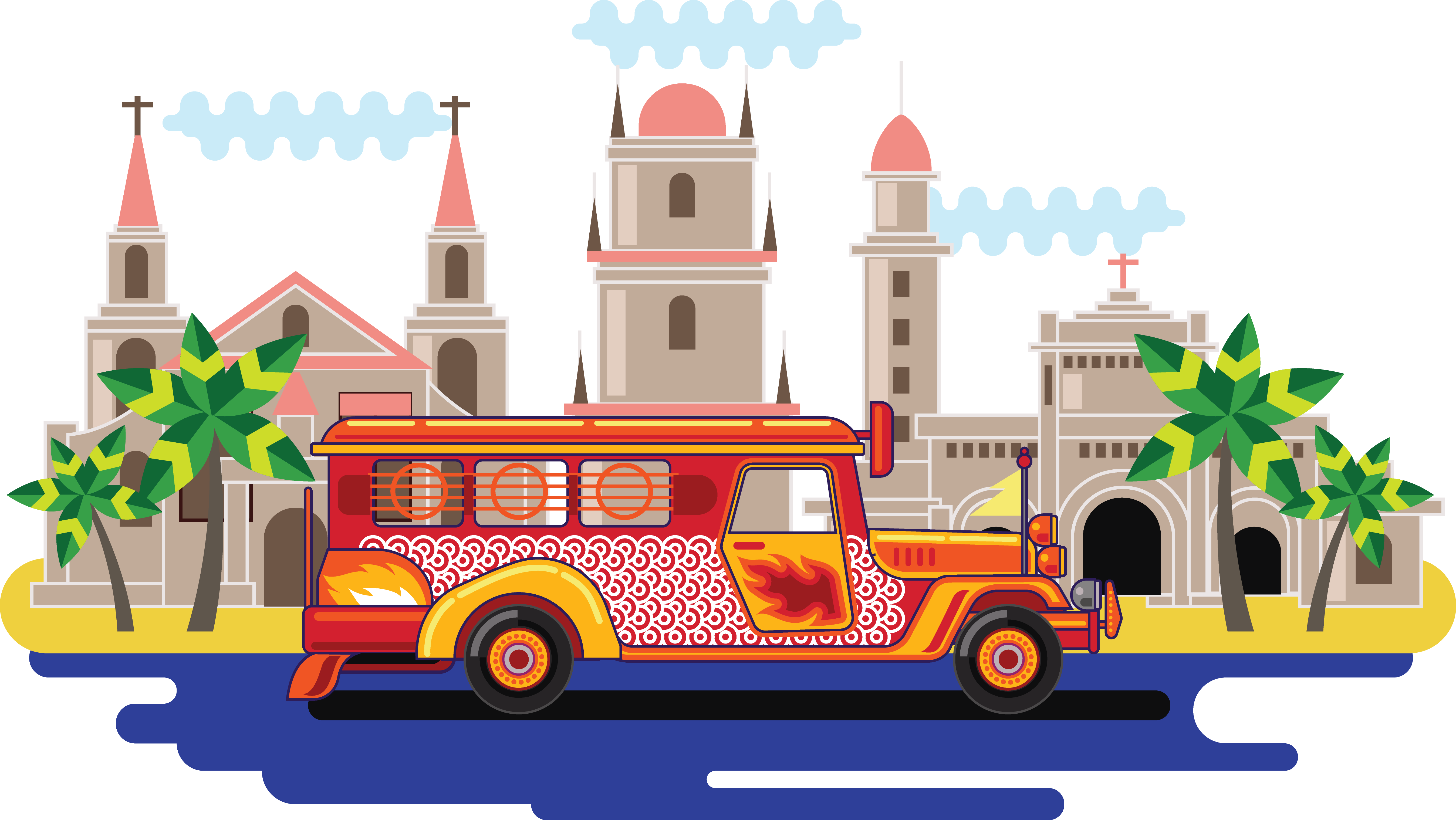 Philippine Festival Vector (5393x3038)