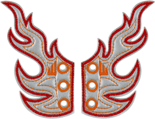Flame Shwings Silver - Shwings (600x444)