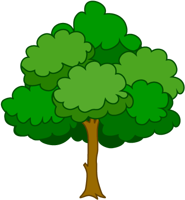 Tree - 木 イラスト 背景 なし (480x480)