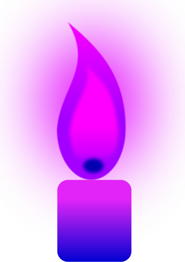 Vector Clip Art - Flame (600x847)
