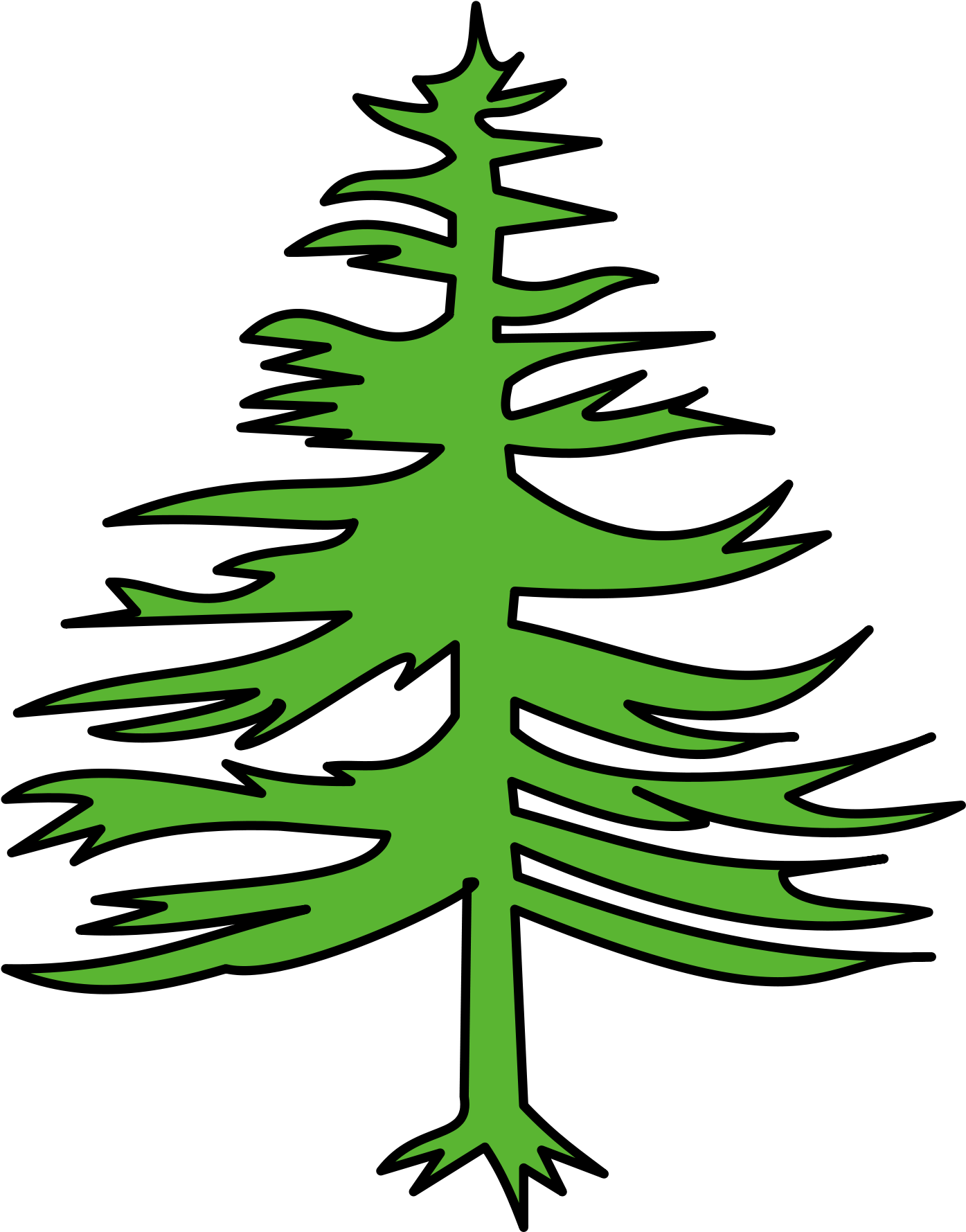 Open - Spruce (2000x2391)