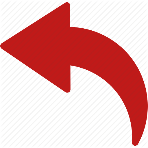 Reverse Icon - Red Back Icon Png (512x512)