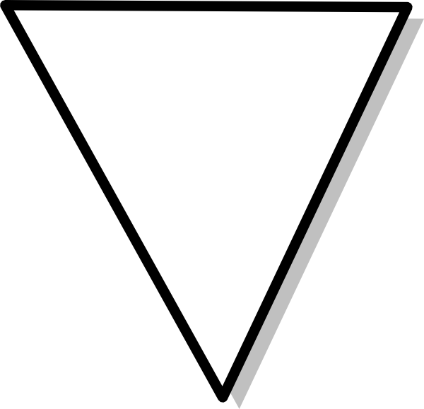 Free Vector Flowchart Symbol Triangle Clip Art - Triangle (600x579)