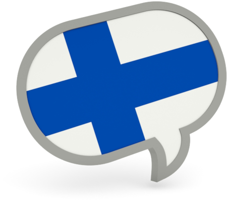 Finnish Flag On Transparent Background (640x480)