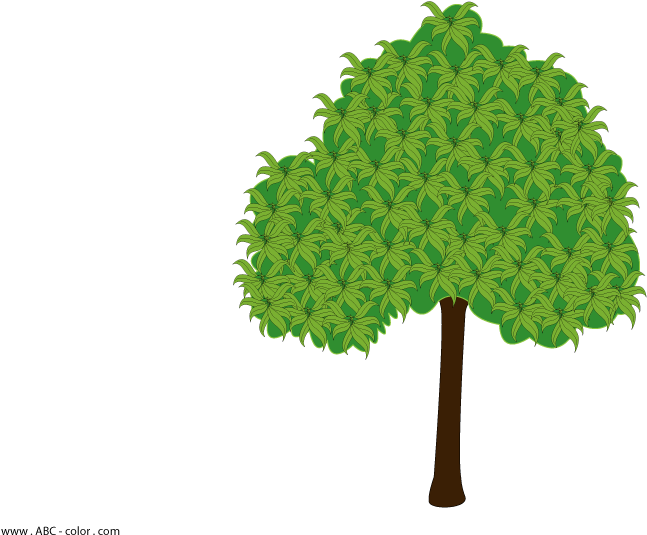 Download Bitmap Clipart Tree - Raster Graphics (822x567)