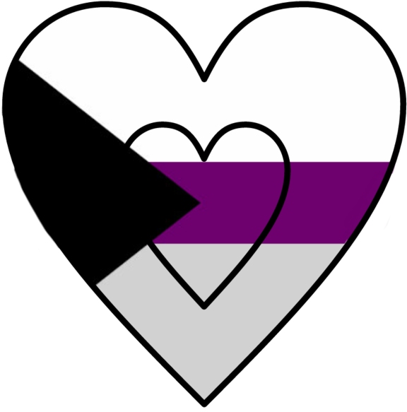 Demisexual Pride Heart By Patchwork Heart - Heart (600x800)