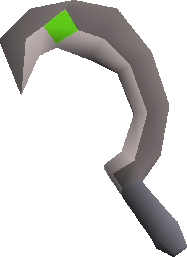 Emerald Sickle Detail - Old School Runescape (631x867)