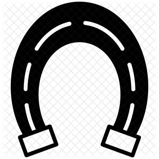Horseshoe Icon - Circle (512x512)