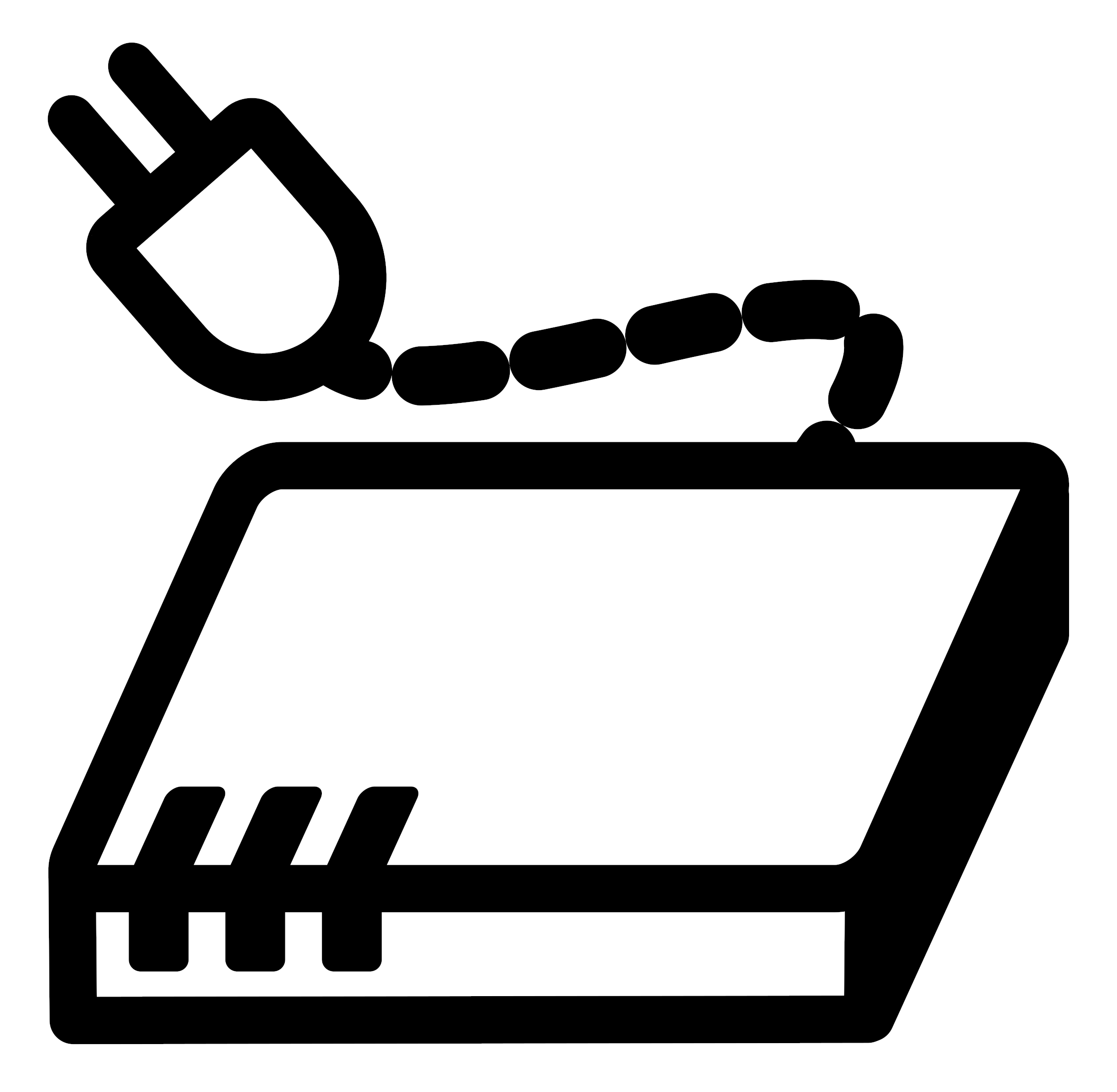 Big Image - Modem Black And White (2400x2400)